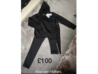hugo boss tracksuit age 14